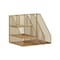 Martha Stewart Ryder Gold Mesh Metal Large Desktop Organizer with Magazine File Holder, Pen Holder, and Storage HH-OHD03-GLD-MS - alternate 9